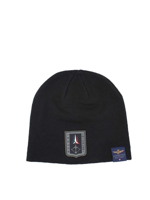 Cappellino cuffia in lana con patch Aeronautica Militare | Cappellini | CU036L45034300